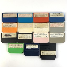 Nintendo Famicom Game Cartridge Set of 15 Puyo Puyo etc. From Japan 1031 UT