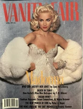 Madonna BRITISH/UK “VANITY FAIR” April 1991.