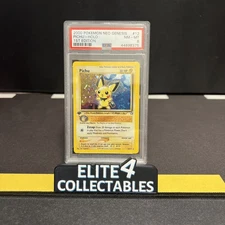 Neo Genesis - Pichu 12/111 1st Edition Holo - PSA 8