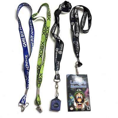 Lot Vtg Gaming Promo Lanyards Nintendo Game Boy Advance Game Cube Console XBox