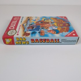 Bad News Baseball (Nintendo NES) Tecmo COMPLETE IN BOX CIB TESTED AUTHENTIC
