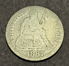 1887-P Seated Liberty Dime — photo from another recent sale