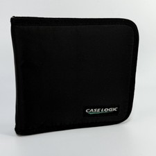 Case Logic CD DVD Storage Carry Case 24 Disc Capacity Wallet CD Storage Nylon