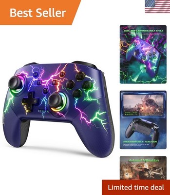 Sensitive Motion Control Gamepad with Turbo - RGB RGB Wireless Switch Controller