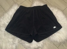 Alo Yoga Womens Running Shorts Brief Liner M Medium Gray