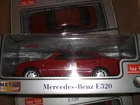 Mercedes Benz E320 Red - 1:18 Sun Star 1152