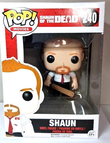 Funko Pop! Movies: Shaun of the Dead - Shaun #240 2015. Vaulted Rare!