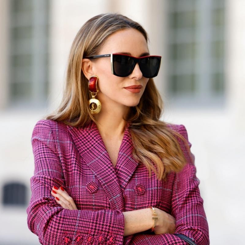 NUOVI OCCHIALI DA SOLE SAINT LAURENT DONNA QUADRATI SL539 PALOMA 001 SAINT LAURENT PALOMA