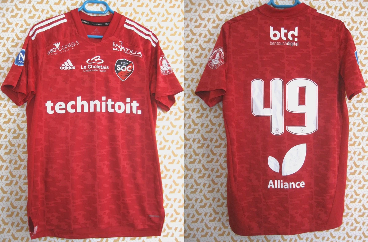 MAILLOT DE FOOTBALL Valenciennes FC SUEZ SITA dédicacé 2009-2010 EUR 38,00 - FR