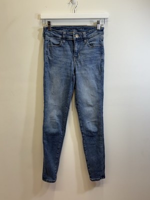 AMERICAN EAGLE Women Size 0 Short - NEXT LEVEL STRETCH Jegging