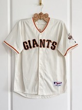 Authentic Brian Wilson SF Giants Majestic 2011 “Gold” Home Jersey - Size 48 (XL)
