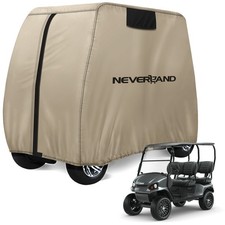 Waterproof 4-Person Golf Cart Cover for EZ GO/Club Car/Yamaha Carts NEVERLAND