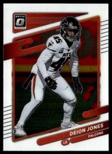 2021 Donruss Optic Deion Jones Atlanta Falcons #155