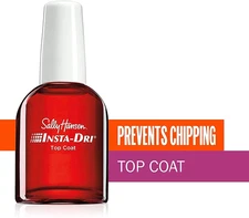 Insta-Dri®, Clear Top Coat, Quick Dry, Long Lasting, Streak-Free Shine, Clear...