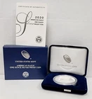 2020-W American Silver Eagle Proof Dollar 1oz .999 Silver w/Box & COA Beautiful!