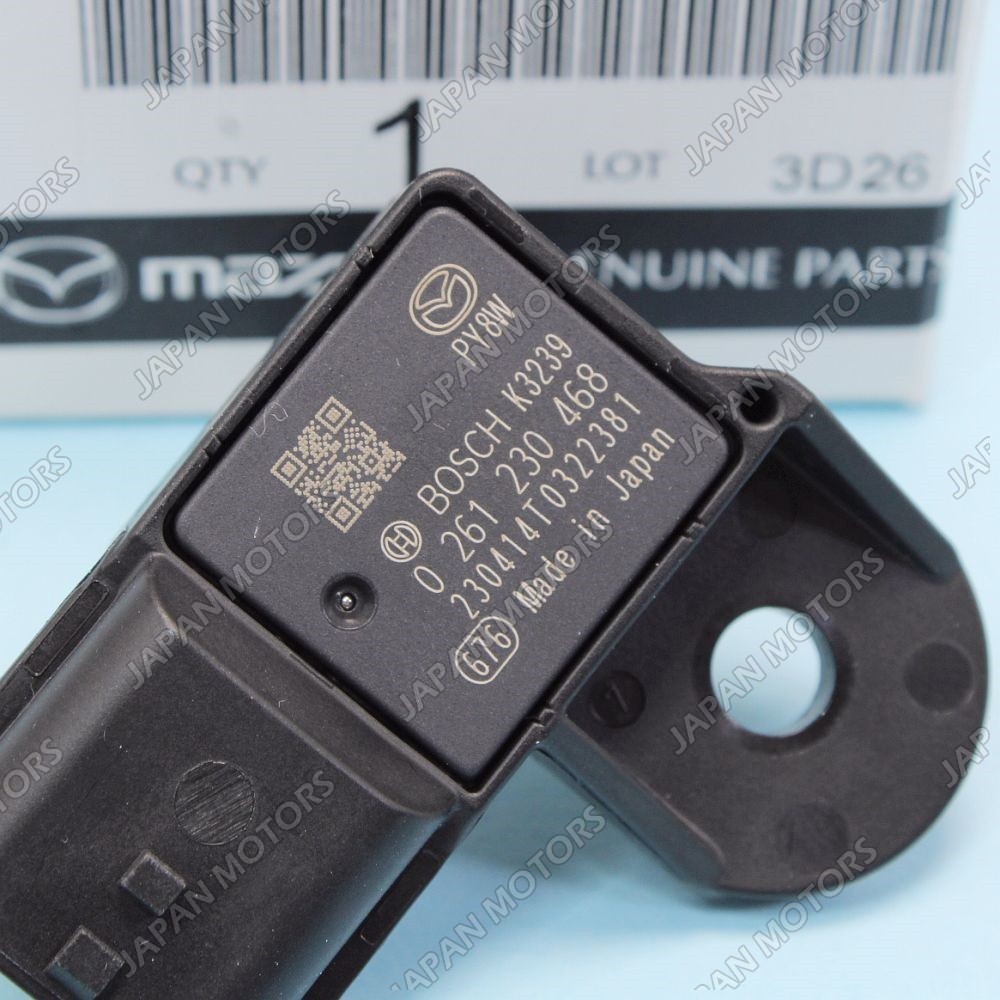 トラック　センサー　15P プラグ済み 💯 New Genuine OEM Mazda CX-5 CX-9 MAZDA 6 MAP Boost Pressure