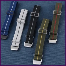 Elastic Nylon Band for Seiko for Rolex for OEMGA for Tudor Watch Sport Bracelet