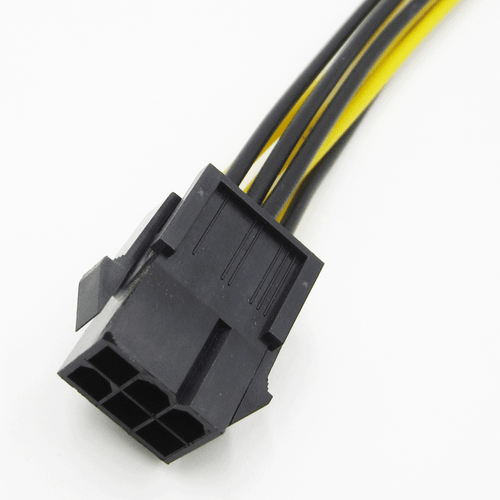 20cm PCIe 6 Pin to 8 Pin cards power adapter cable Graphics Card Power Plugs CPU - Bild 5 von 5