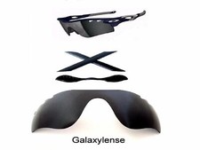 Galaxy Replacement Black Lenses Rubber Kits For Oakley Radarlock Path Vented