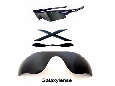 Oakley RadarLock Path Ersatzgläser Schwarz Mit Gummikits Für Gestell Ventiliert