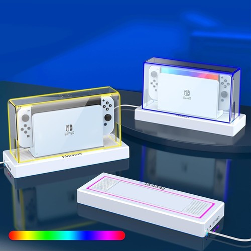 Mooroer Switch Dust Cover for Nintendo Switch/Switch OLED Dock,Protection Case - Picture 2 of 5