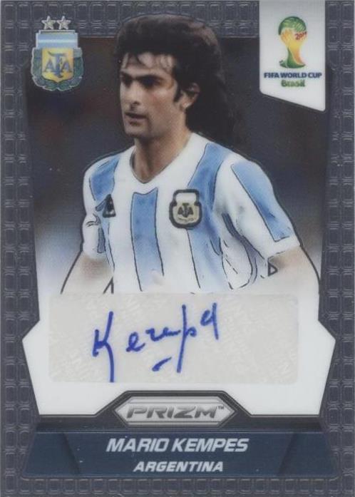 Preços baixos em Cartões colecionáveis de Mario Kempes | eBay