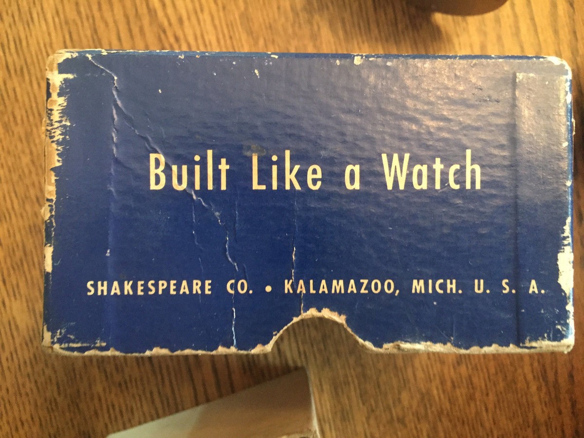 Moulinet Vintage Shakespeare True Blue 1956 – Pêche Au Lancer, Pièces Ou Réparation