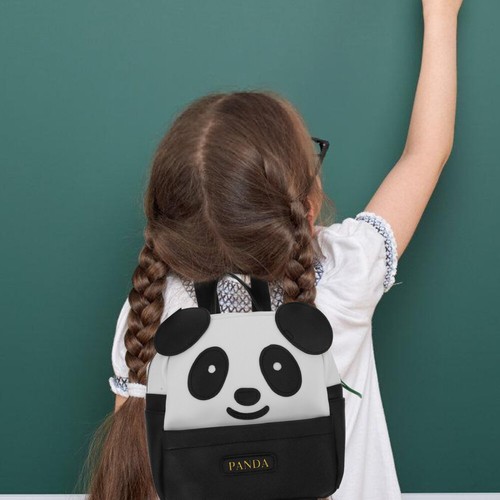 Cartoon Panda Muster Reiserucksack Rucksack Schultasche Umhängetasche - Bild 2 von 12