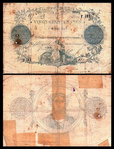 2x 20, 25 Francs - Édition 1870 - 1873 - Reproduction - 19 - Photo 4 sur 5