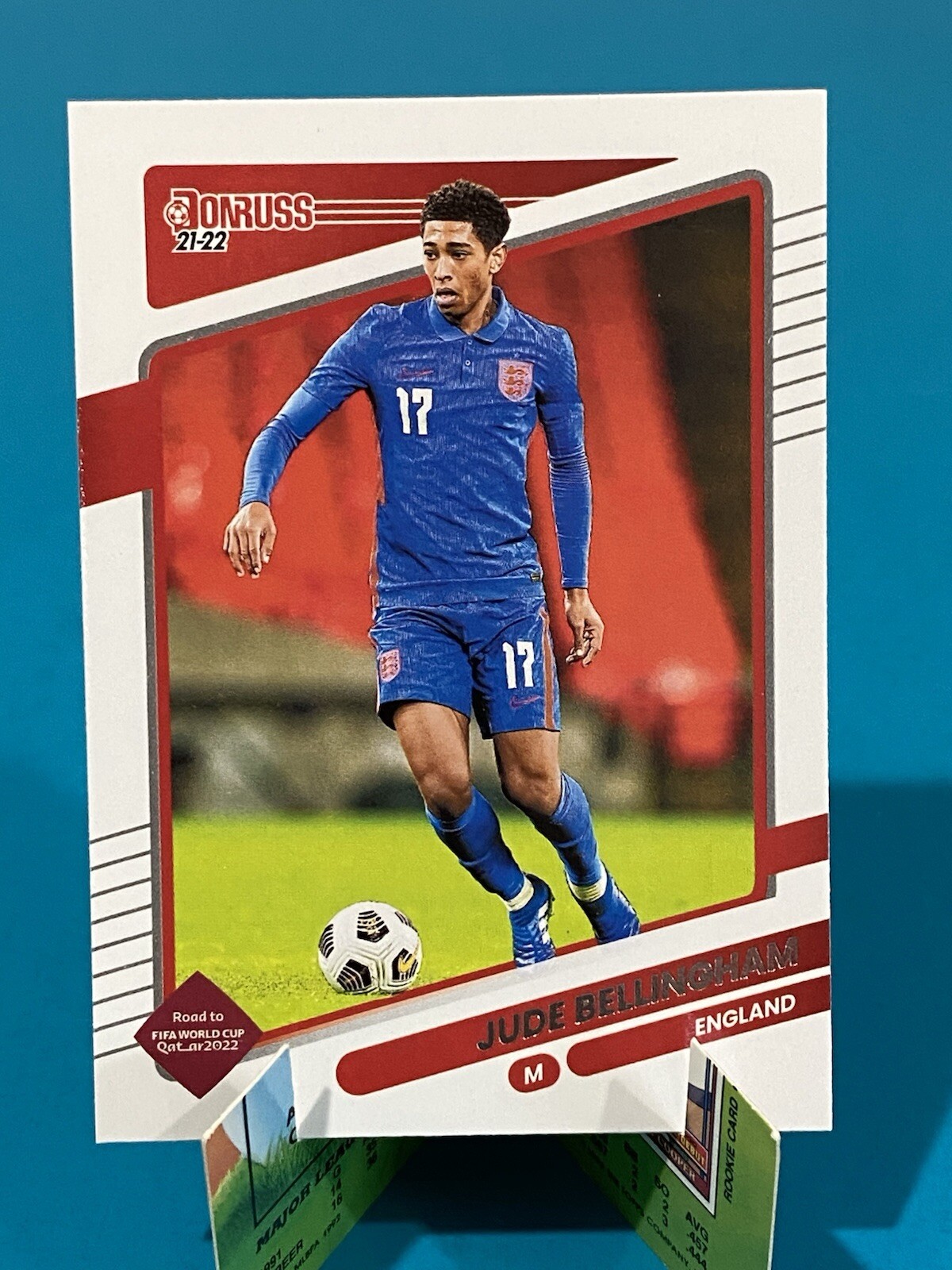 2021-22 Panini Donruss Soccer World Cup Base Jude Bellingham Card England #48