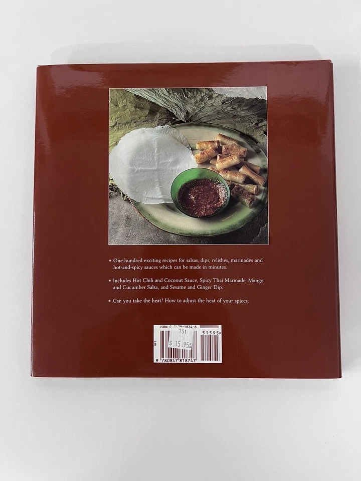 Hot and Spicy Sauces and Salsas by Sally Griffiths (1995, Hardcover Cookbook) Foto 4 de 4