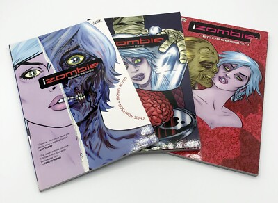 LOT OF 3 - iZombie Vol 1 3 4 by Roberson & Allred Vertigo Comics (PAPERBACK TPB)