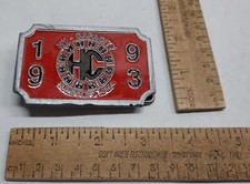 1993 - HC - HY-CAPACITY - HUMBOLDT, IOWA - LTD ED - belt BUCKLE -listing 7473