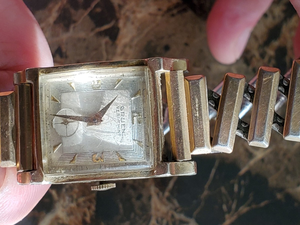 Vintage Gruen Veri-Thin Curvex 1930s/1940s 10k Gold Filled Watch