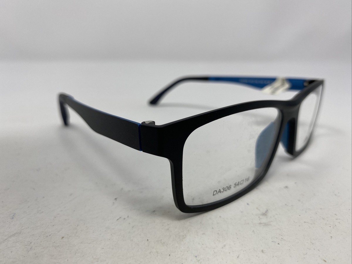 Da Luce DA306 MATTE BLACK 54-16-140 Plastic Full Rim 