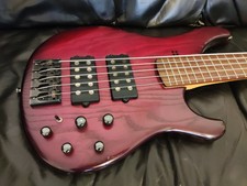 Sandberg Basic Ken Taylor 5-string Bass redbu...