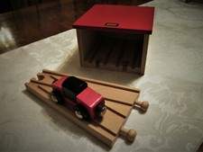 VINTAGE BRIO 3365 Engine Shed wye  car MADE IN SWEDEN 31405-65 early 80's 70's