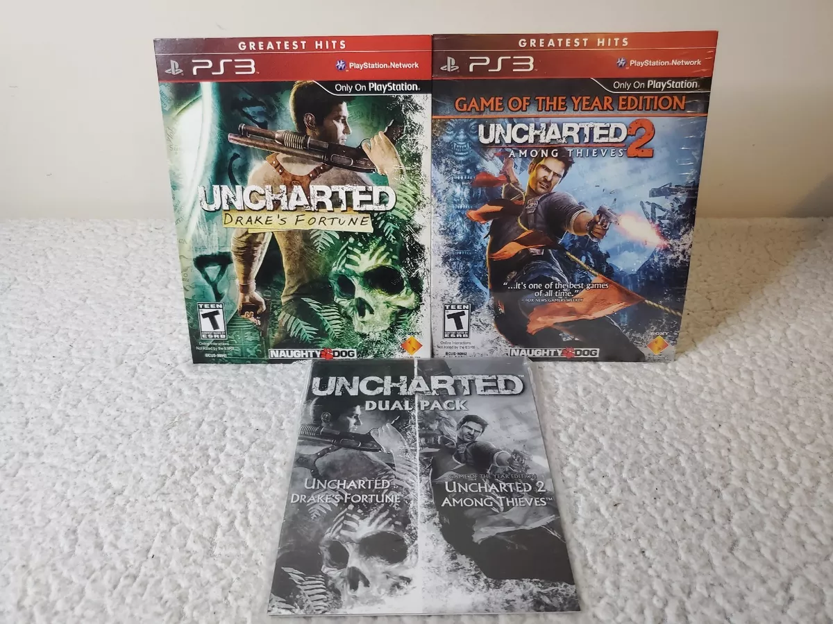  UNCHARTED Greatest Hits Dual Pack - Playstation 3