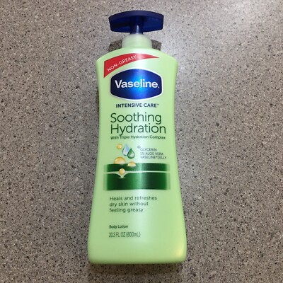 vaseline soothing hydration