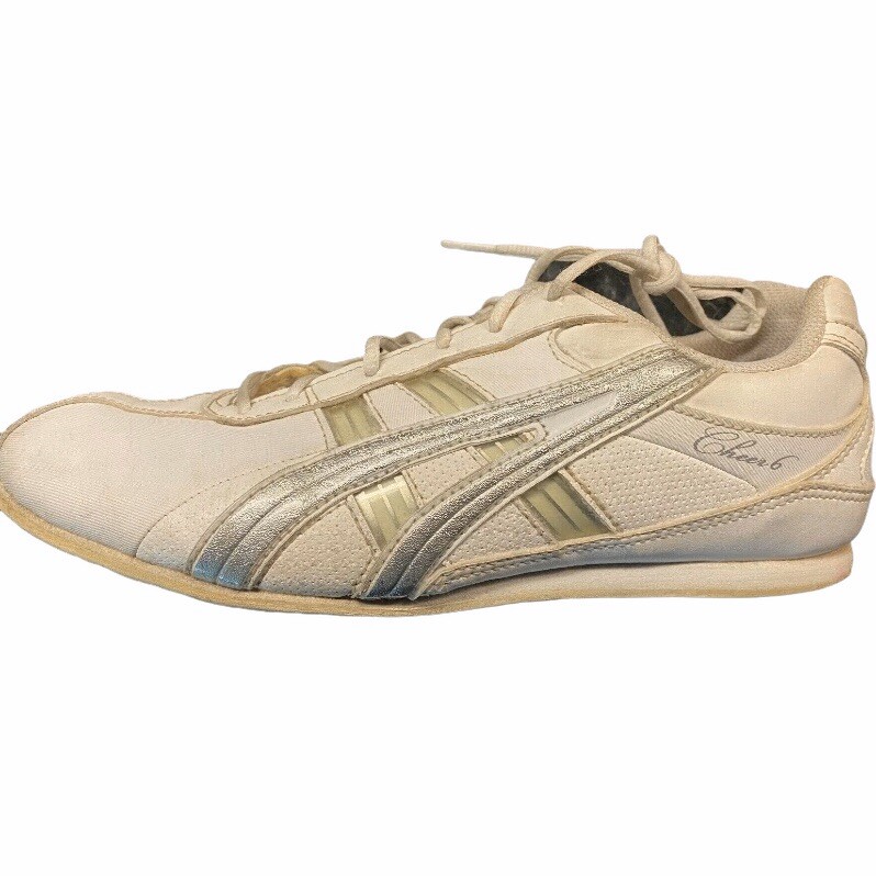 White ASICS Cheerleader Cheer Sneakers Shoes Size US … Gem