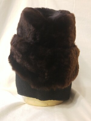 Vintage Gerb of Canada Brown Winter Hat with Fold out Ear  display picture 3