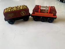 Gold Prospector's Cars 2003 Thomas and Friends Wooden Railway