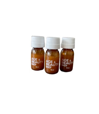 ACORUS BALANCE Age & Beauty Shots Lösung zum Einnehmen 3 x 10ml Q10 Grüntee Orange