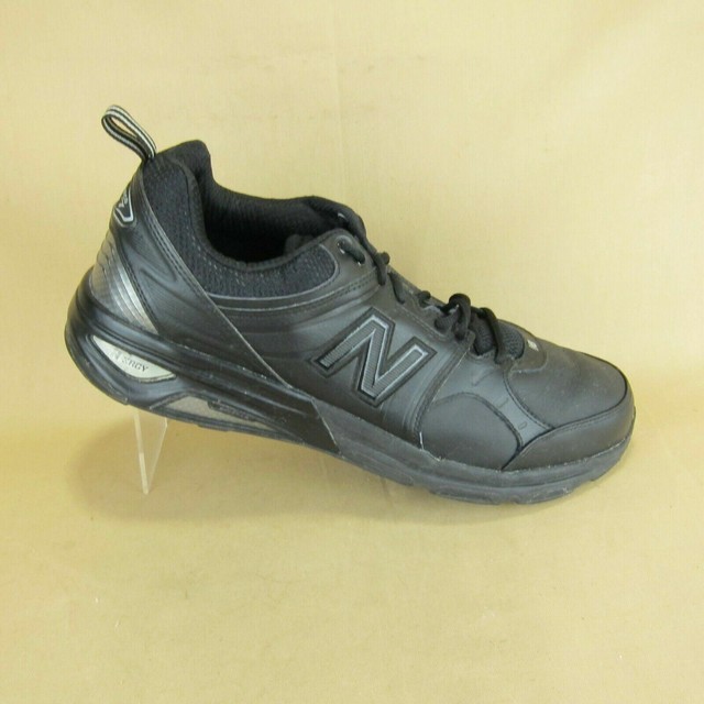 NEW BALANCE 857 Rx US 15 D Men Work Running Rollbar Black Leather | eBay