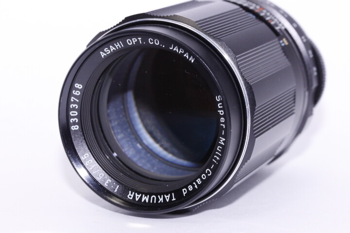 EXC+++++ ] Asahi OPT Super Multi Coated Takumar 135mm f/3.5 Lens
