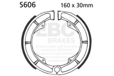 FITS SUZUKI ST 400 TEMPTER 1983 EBC REAR Brake Shoes S606