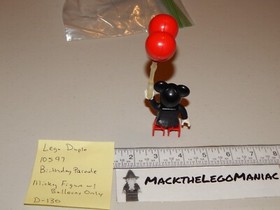 Lego Duplo 10597 Birthday Parade Mickey Mouse Figure w/ Balloon Accessory Only