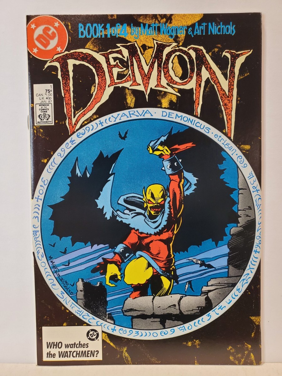 Demon Series 2 #1-4 COMPLETE SET Matt Wagner Art Nichols 1987 DC