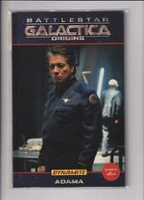 BATTLESTAR GALACTICA ORIGINS ADAMA TRADE NM 9.6 CLASSIC PHOTO COVER 