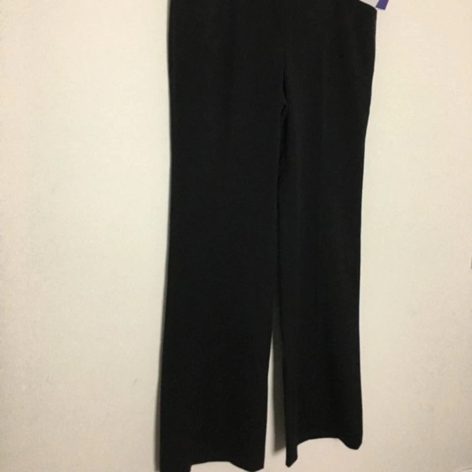 Pantalones elásticos bidireccionales Vivienne Tam negros talla 4 Foto 4 de 4